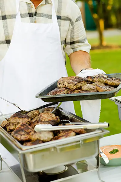 Make your next backyard party a hit with great food from Icehouse Catering in Swansboro, NC